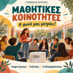 ΑΝΑΔΕΙΞΗ 15μελούς ΜΑΘΗΤΙΚΟΥ ΣΥΜΒΟΥΛΙΟΥ: Οι μαθητές παίρνουν τον λόγο και συμμετέχουν!